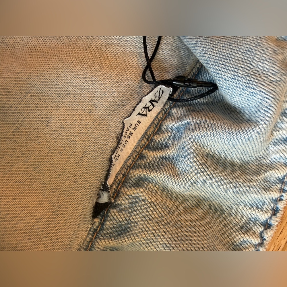 Zara Women's Oversized Denim Jacket XS - Picture 6 of 7